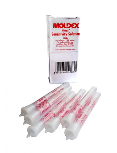 Moldex Bitrex Fit Test Sensitivity Solution - Pack of 6 - 050301