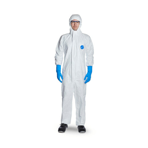 DuPont Tyvek 500 Xpert White Chemical Coverall - Medium (M)