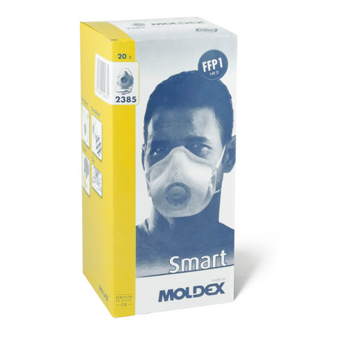 Moldex 2385 FFP1 Smart Mask Packaging