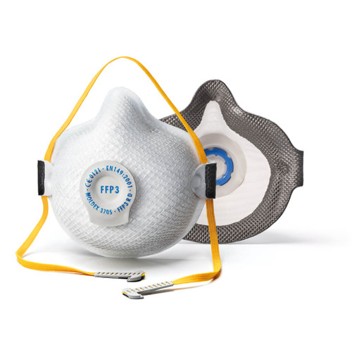 Moldex 3705 Face Mask Front and Back