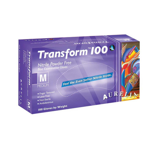 Aurelia Transform 100 Nitrile Powder Free Gloves