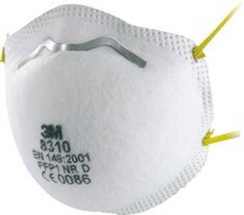 3M 8310 FFP1 Cup Unvalved Dust Respirator (Box of 10)