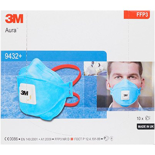 3M Aura 9432+ FFP3 Food-Industry Dust Mask