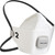 Zekler 1502 FFP2 Vavled Filtering Face Mask - Single Mask