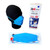 Rosimask FFP2 Unvalved Disposable Face Mask with Headband Strap/Blue