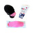 Rosimask FFP2 Unvalved Disposable Face Mask with Headband Strap/Pink