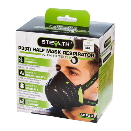 Stealth P3 Dust Respirator Box