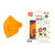 Famex FFP2 Childrens Mask (Box and Mask)Orange