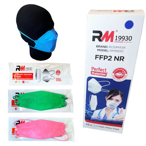 Rosimask FFP2 Unvalved Disposable Face Mask with Headband Strap