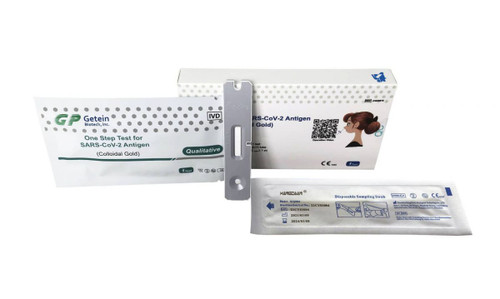 Getein One Step Covid 19 Test for SARS-CoV-2 Antigen Open Pack