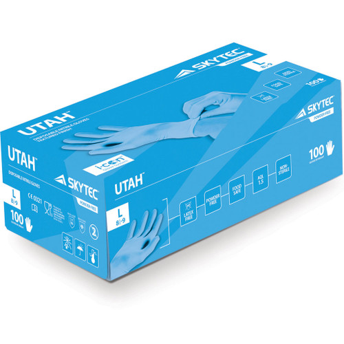 SKYTEC UTAH Disposable Gloves Box of 100