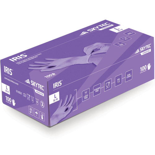 SKYTEC IRIS Disposable Gloves Box of 100