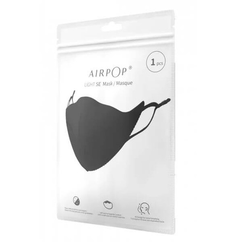 Airpop Light SE Reusable Face Mask in Black