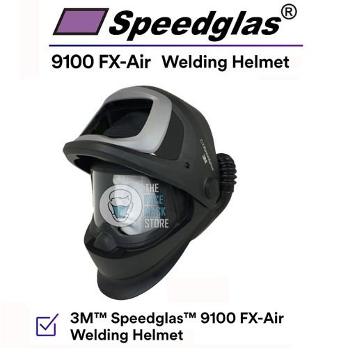 3M 9100FX Air Helmet, advanced personal protective equipment for professional welding