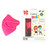 Famex FFP2 Childrens Mask (Box and Mask)Dark Pink