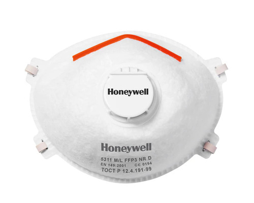 Honeywell 5311 Moulded FFP3 Valved Face Mask