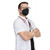 Opharm Protective Mask FFP2 Large black(Bloke)