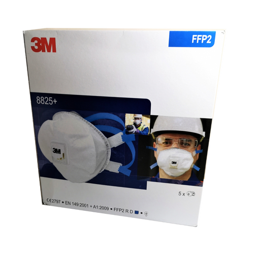 3M 8825+ FFP2 Respirator Face Mask (Box of 5)