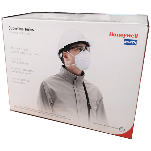 Honeywell SuperOne 3206 FFP2 Face Mask Respirator - Box of 20